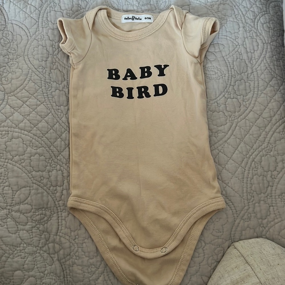 Baby bird onesie